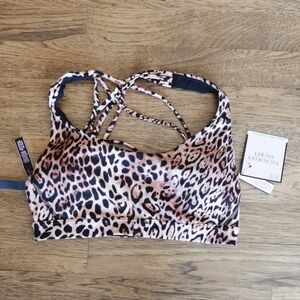 VICTORIA'S Secret Animal Print Sports Bra New XS *